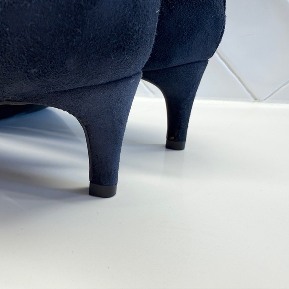 Alex Marie Noelli Women's Blue Suede Pointed Toe Pumps Size 10M Comfy Dressy - Picture 7 of 11